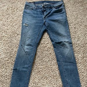 Abercrombie and Fitch mens super skinny jeans. 33x32